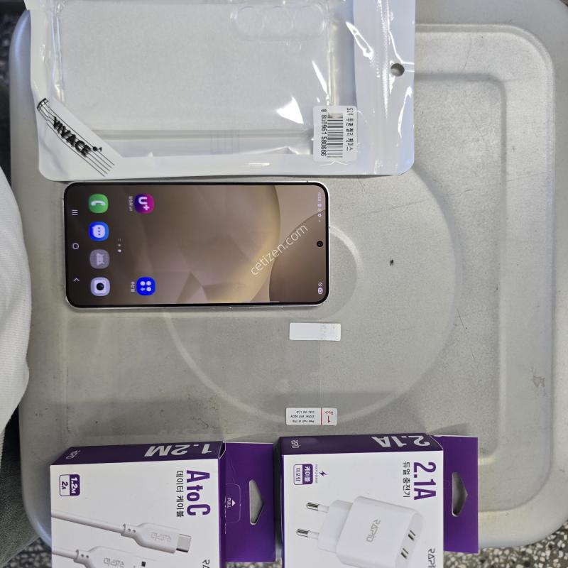 U+ S24 (S921) 256G 옐로우색상 공기계 팝니다
