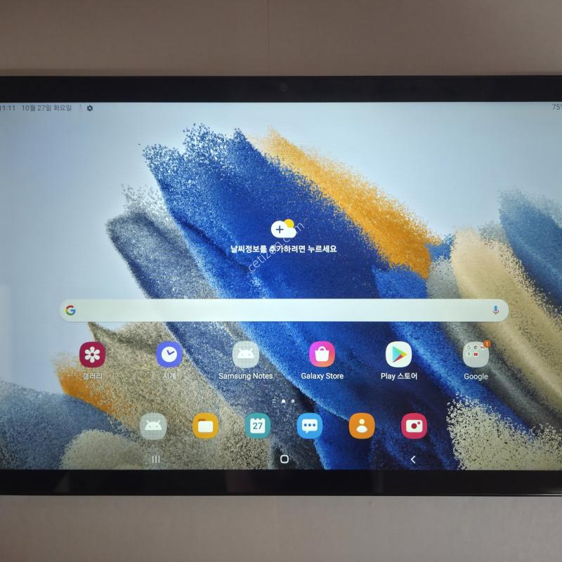 갤럭시 탭A8 (X200) 64G 블랙 A급 팝니다.