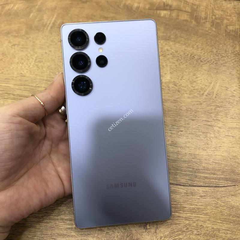 갤럭시S25울트라 실버블루 512G,액정 S급,뒷판 무기스,잔상 없음,무상보증남음