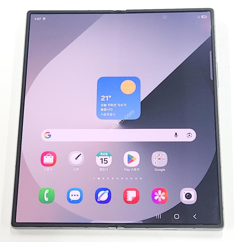 갤럭시Z폴드6 512G 실버 공기계 64192