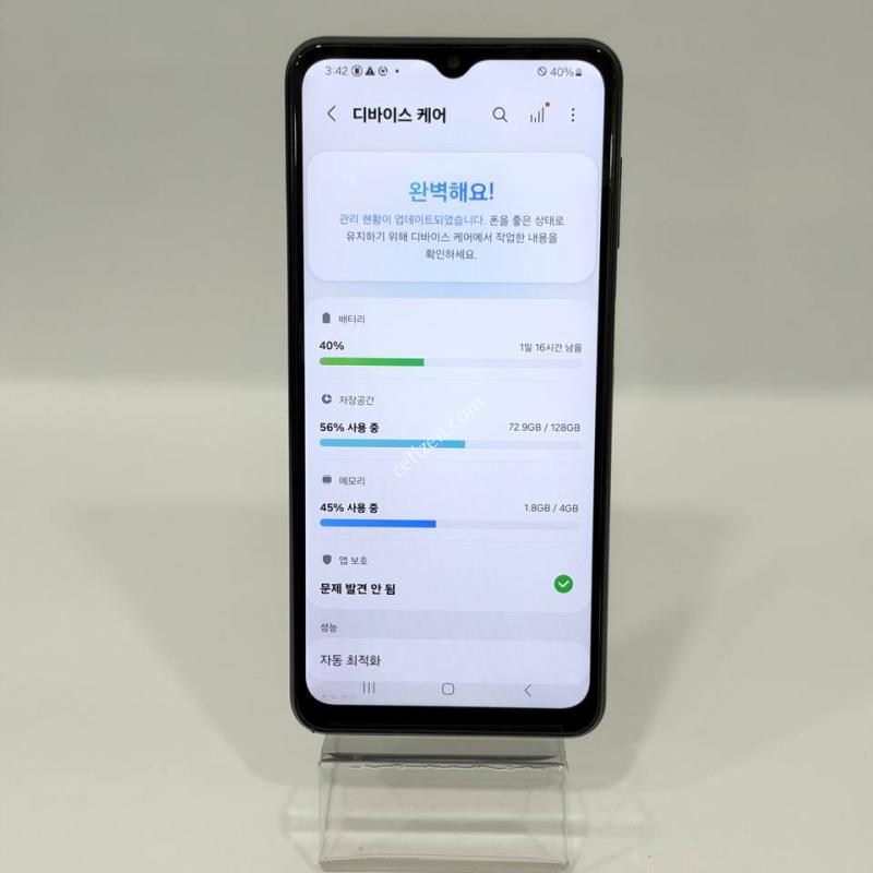 무잔상)갤럭시와이드6 블랙 128GB Y2503
