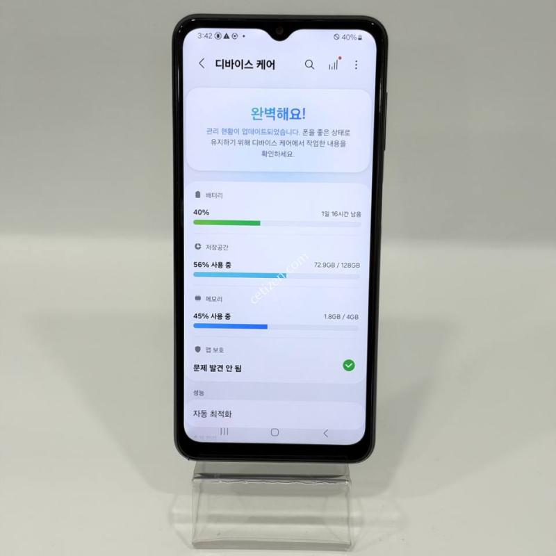 무잔상)갤럭시와이드6 블랙 128GB Y2503