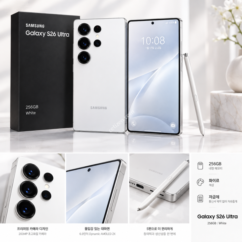 갤럭시 S26울트라256GB 자급제