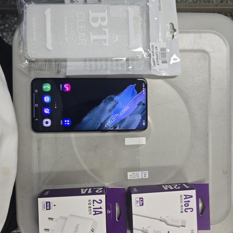 U+ S21+ (G996) 256G 블랙색상 공기계 팝니다