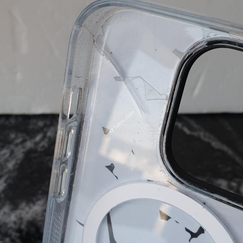 아이폰14프로 정품케이스(투명+키티) 판매합니다.