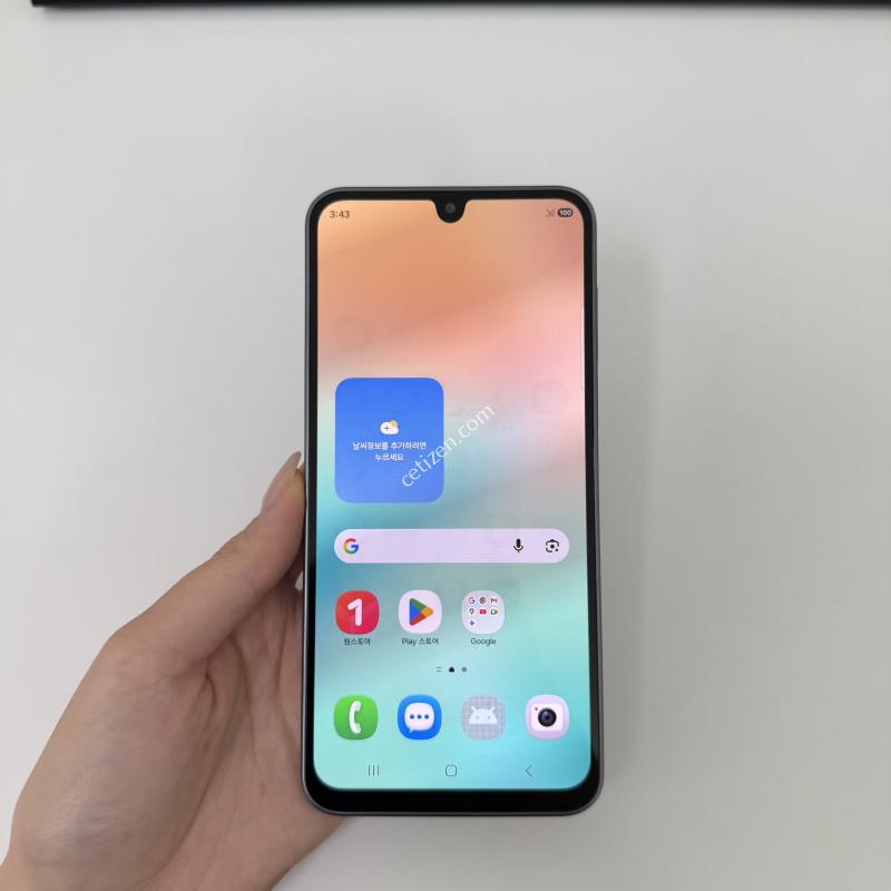 갤럭시점프4 퍼플 128GB 외관A급