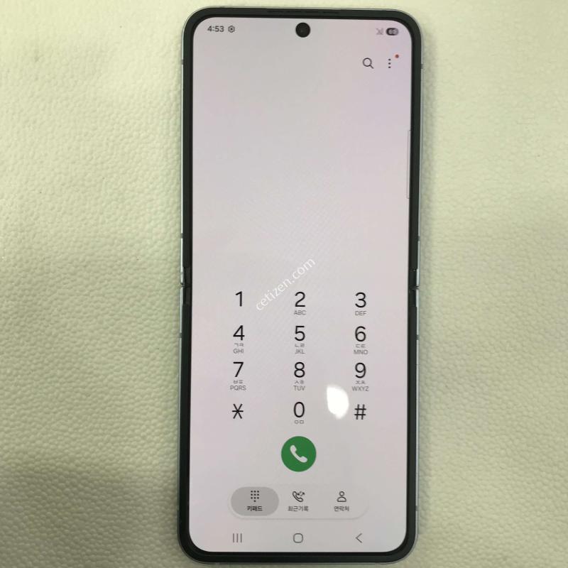 블루/컨디션최상/무잔상/무상보증남음