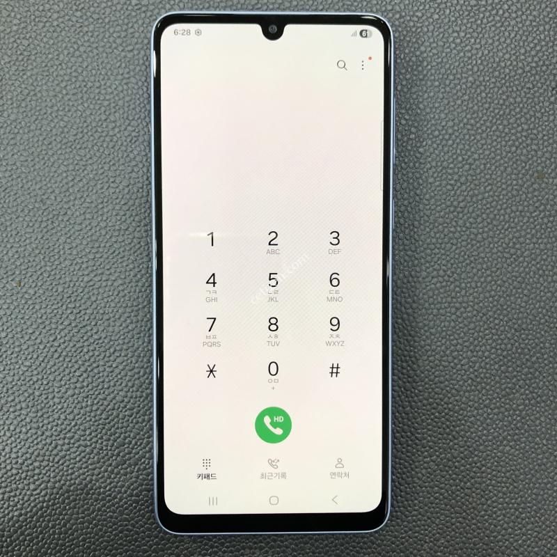 갤럭시A33 블루,액정 뒷판 무기스,잔상 없음