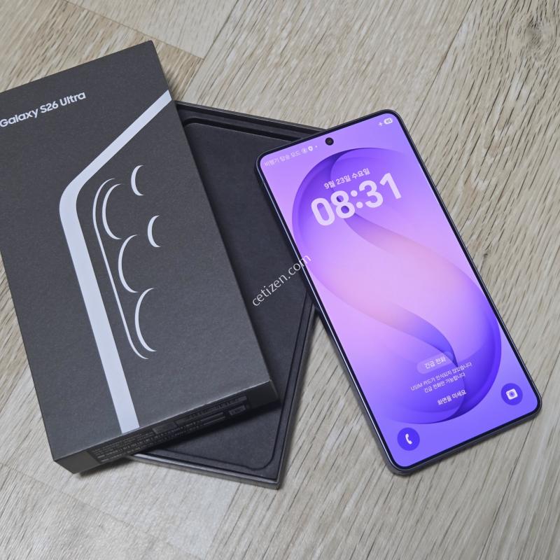 갤럭시S26울트라 512G 자급제 상태좋음