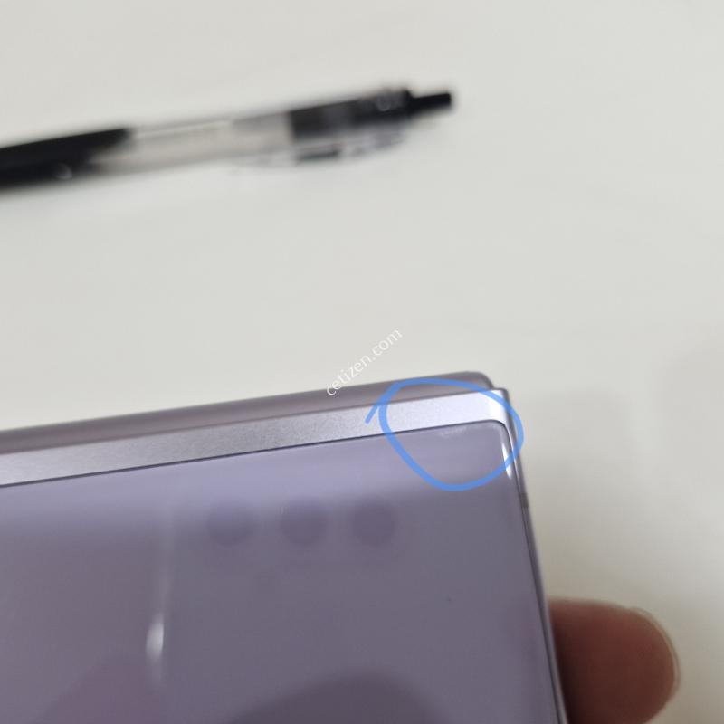 무잔상 내부액정A급 플립3라벤더256GB
