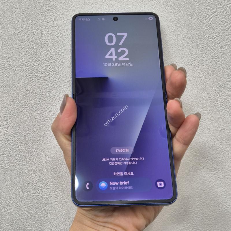 갤럭시Z플립7블루256GB