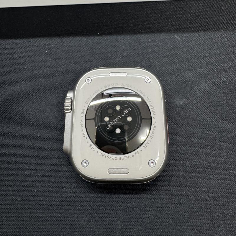 애플워치울트라2 49mm 셀룰러 네츄럴티타늄색상 배터리효율97%