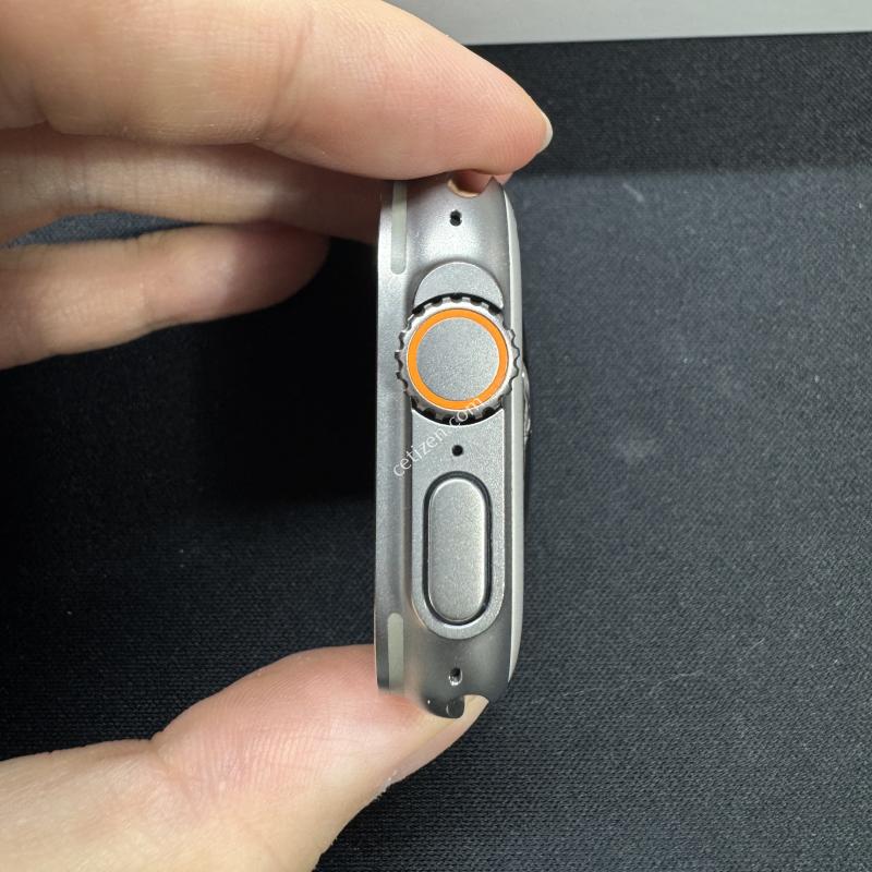 애플워치울트라2 49mm 셀룰러 네츄럴티타늄색상 배터리효율97%