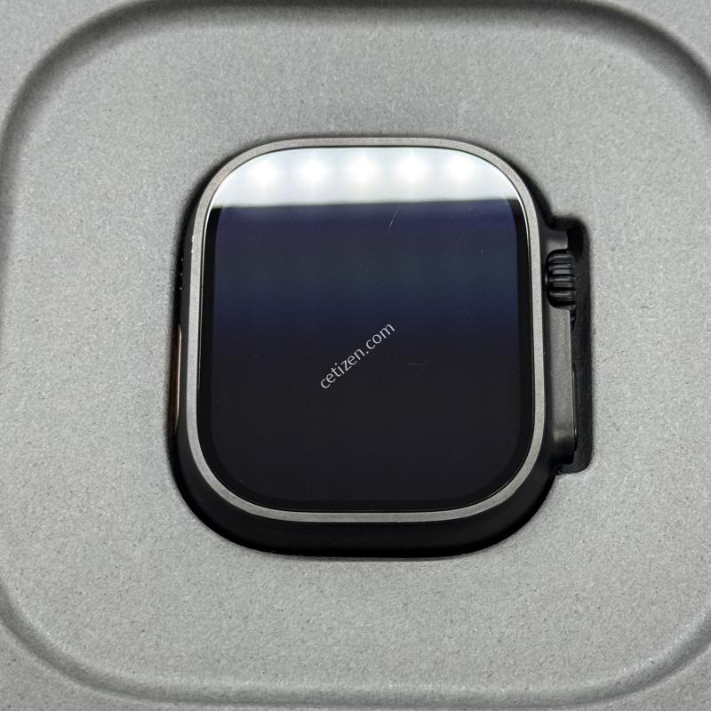 애플워치울트라3 49mm 블랙티타늄 트레일루프 배터리100%