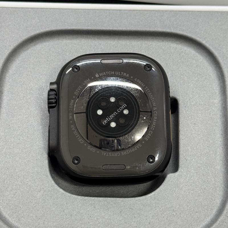 애플워치울트라3 49mm 블랙티타늄 트레일루프 배터리100%