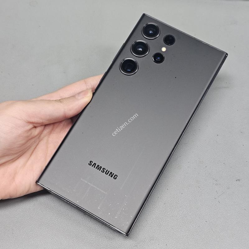 삼성 갤럭시 s23울트라 256GB 블랙 초깨알 흑점폰 초저렴 중고폰 ~!