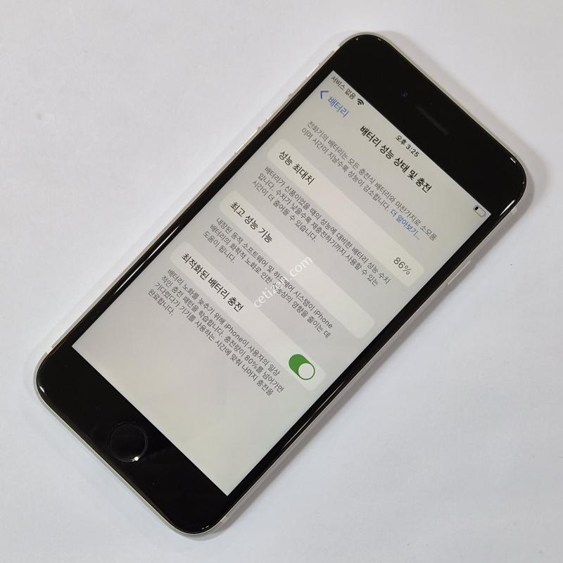 @배터리86@ 아이폰 SE2 128GB 화이트 80870