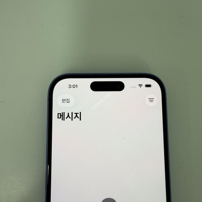 아이폰16 블루 256GB