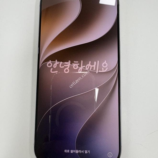 아이폰16프로 256GB 화이트티타늄 공기계 판매합니다.