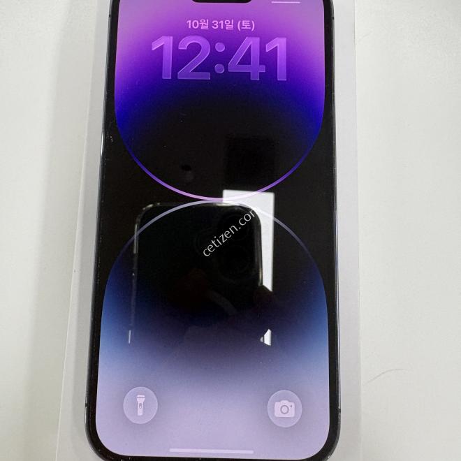 아이폰14프로 256GB 딥퍼플 공기계 판매합니다.