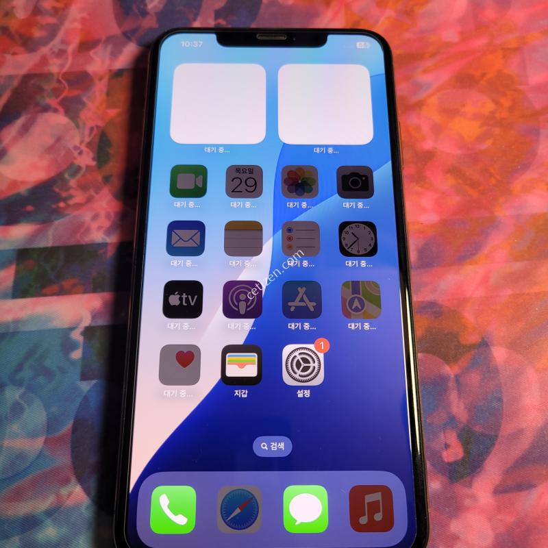 아이폰XS Max.64GB.배터리100%.골드