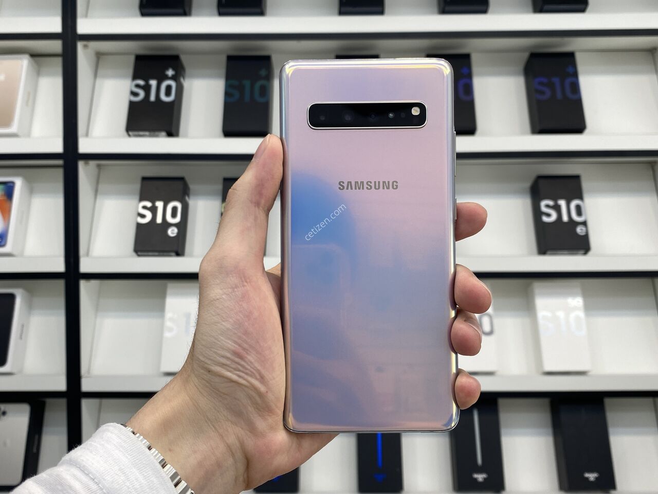 갤럭시 S10 5G 512Gb 중고폰 Sm-G977N 중고 가격 시세 (실버,51