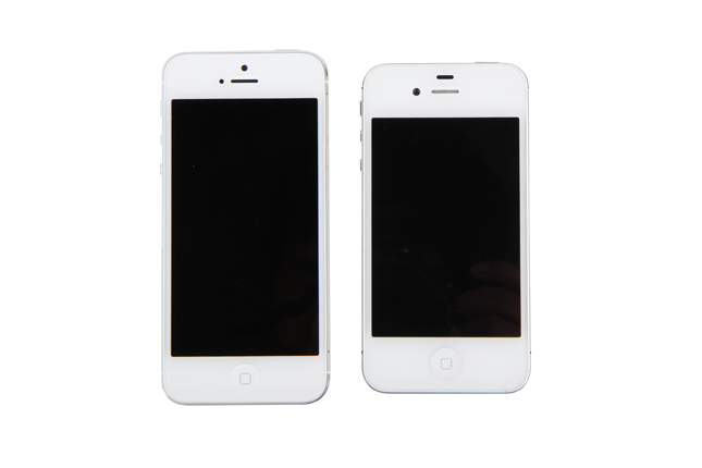 아이폰5 전면 실제 크기